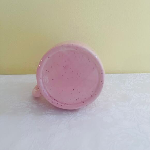 Pink Speckled Kitten Kitty Cat Molded Face Coffee Mug, Tea Cup, Mugs, Coffee Cup - Picture 5 of 9